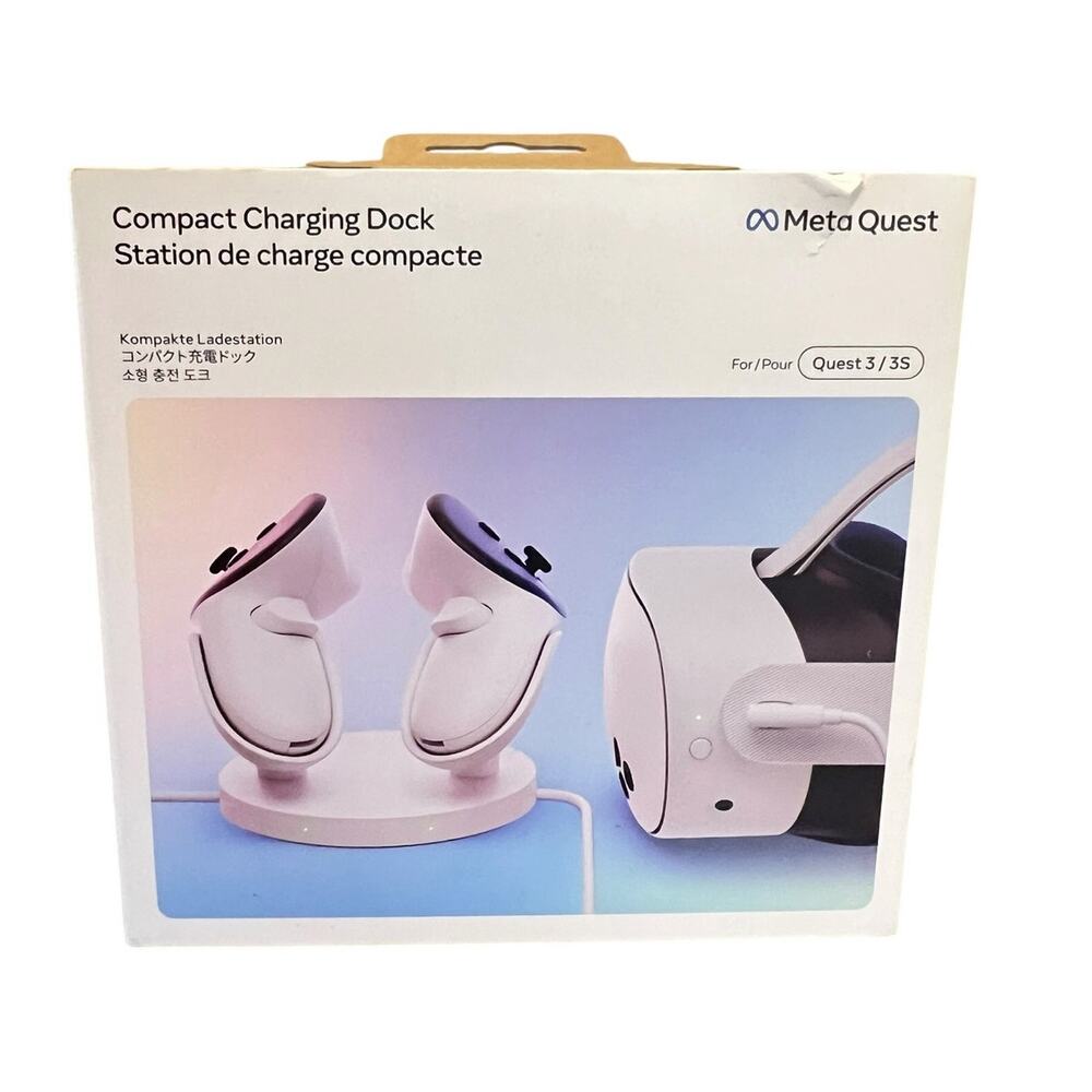 NIB Meta Quest Compact Charging Dock for Quest VR 3/3s